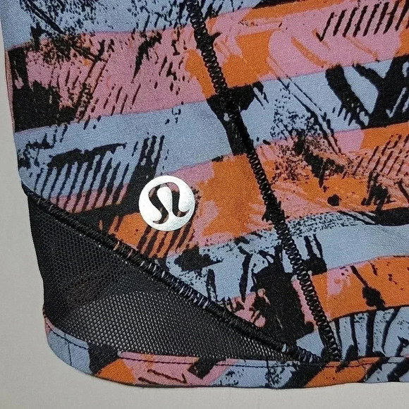 Lululemon Hotty Hot Short II *Long 4"Inversion Multi / Black - Picture 13 of 16